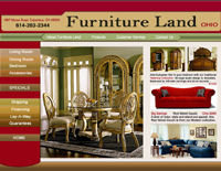 Webphotographix Homepage Design Layout - Furniture Land