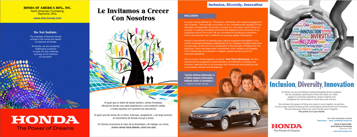 Honda Hispanic Marketing Brochure