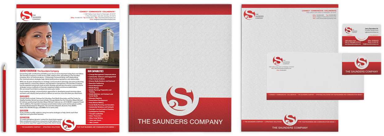 The Saunders Company Corporate Branding