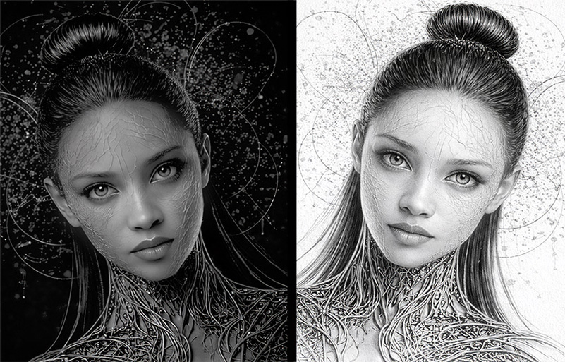 Third beauty variation — higher contrast integration
