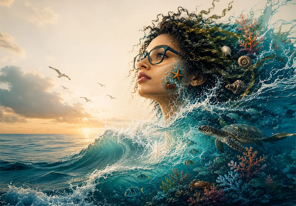 Integrated hair, kelp, water, and marine environment study