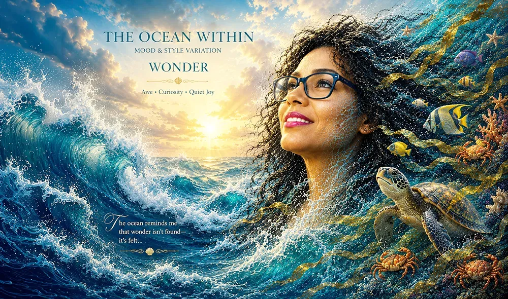 Cinematic fantasy evolution of The Ocean Within