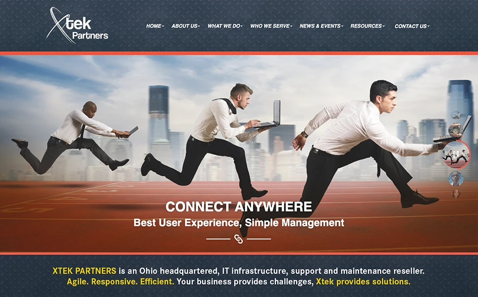 XTEK Partners website