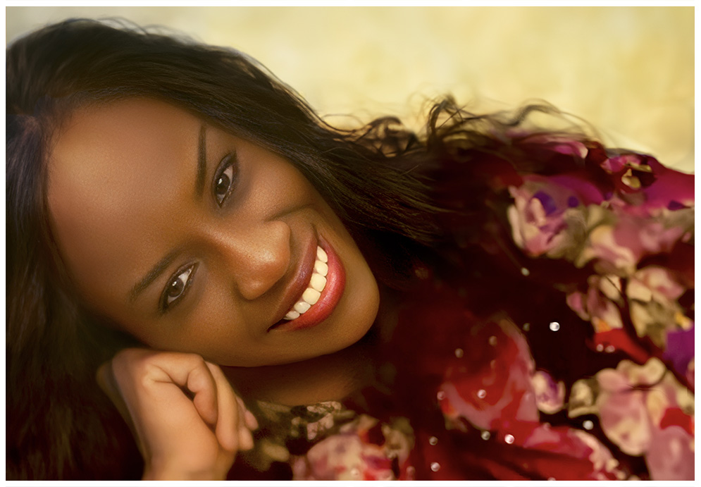Skin retouching and texture preservation by Giselle White