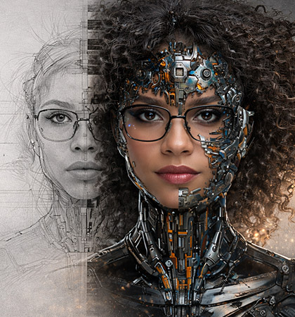 Reconstructing Identity AI art direction case study