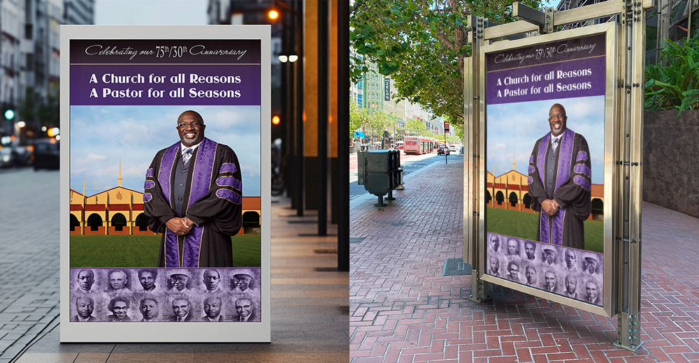 First Church of God 75/30th Anniversary Outdoor Signage