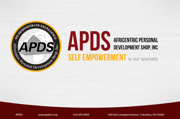 APDS branded PowerPoint presentation slide one