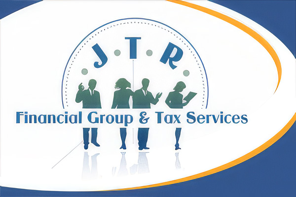 JTR Tax Consultants logo and corporate brand identity design