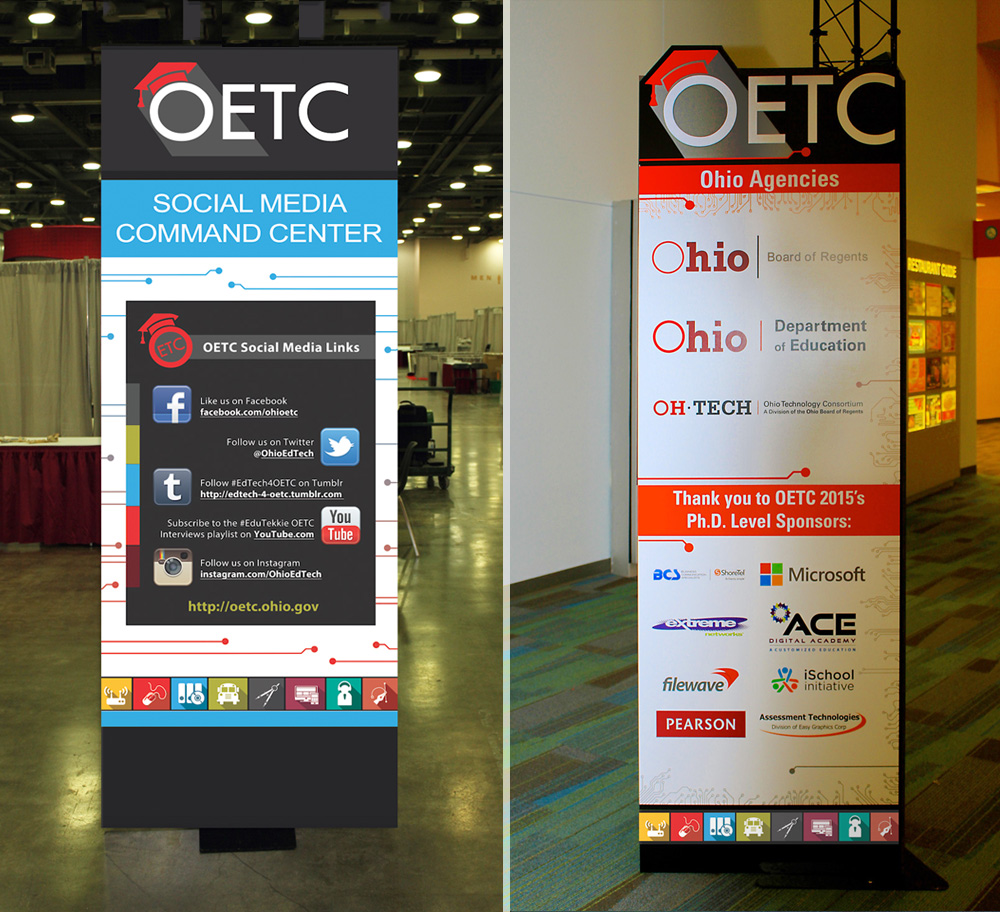 OETC Conference Signage in situ