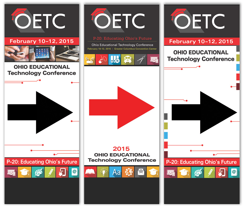 OETC Directional Meter Board Signs