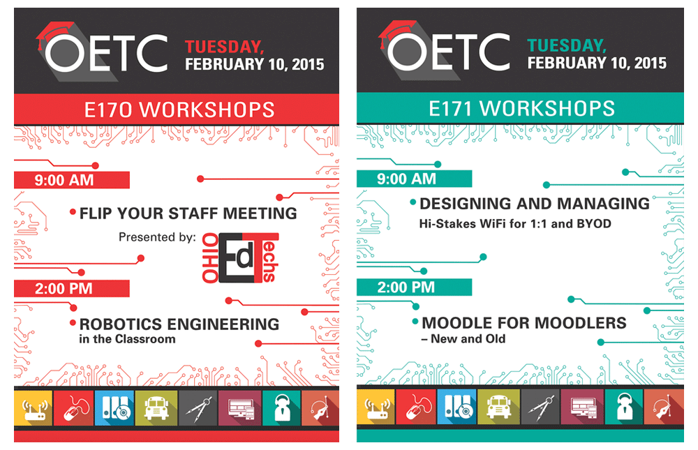OETC Workshop Easel Signs