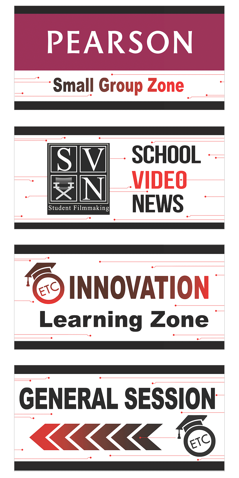 OETC Workshop Vinyl Signs