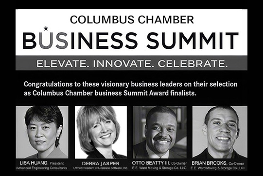 Columbus Chamber conference branding and promotional advertising