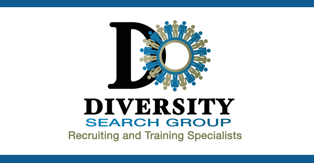 Diversity Search Group recruiting logo and brand identity