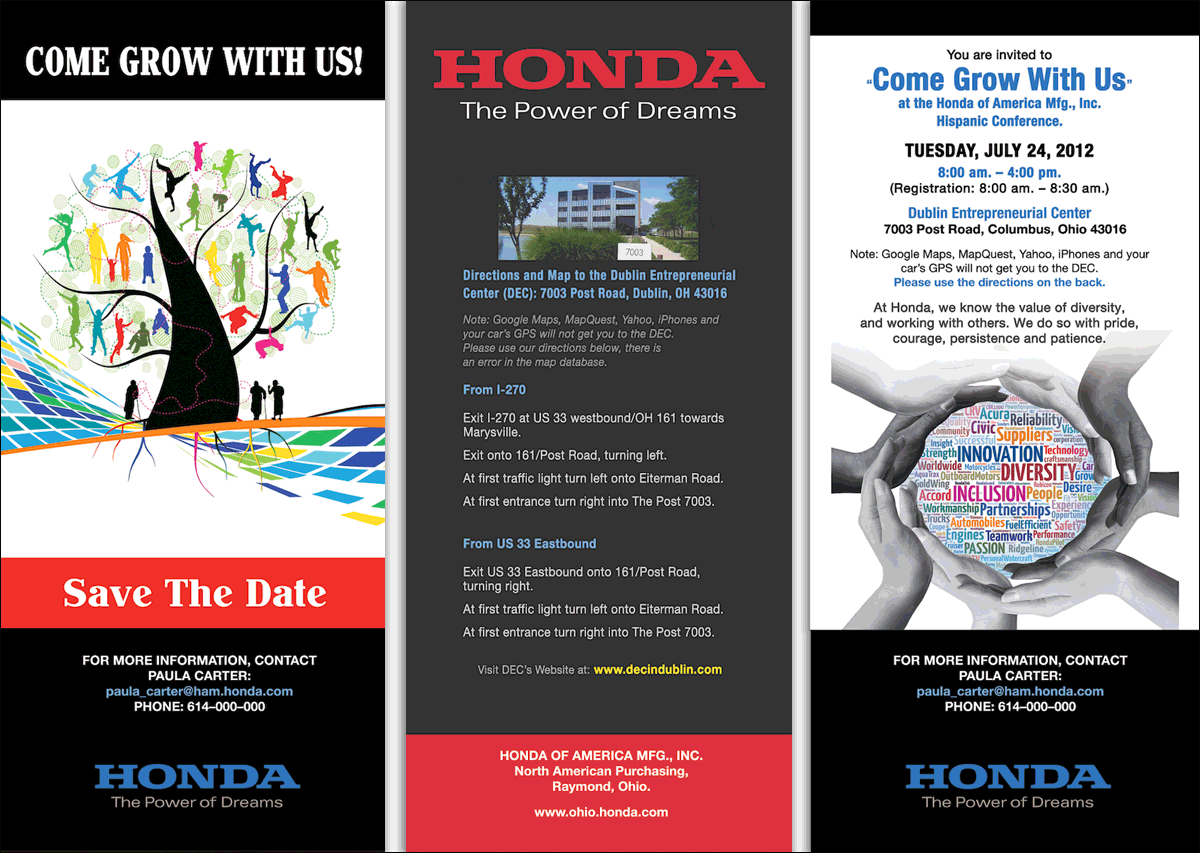 Honda Hispanic Conference Save the Date