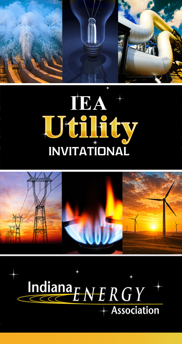 Indiana Energy Association pop-up event display