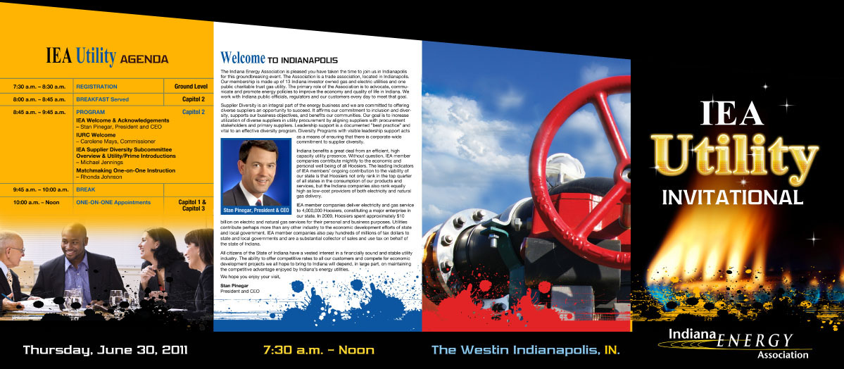 Indiana Energy Association conference program exterior
