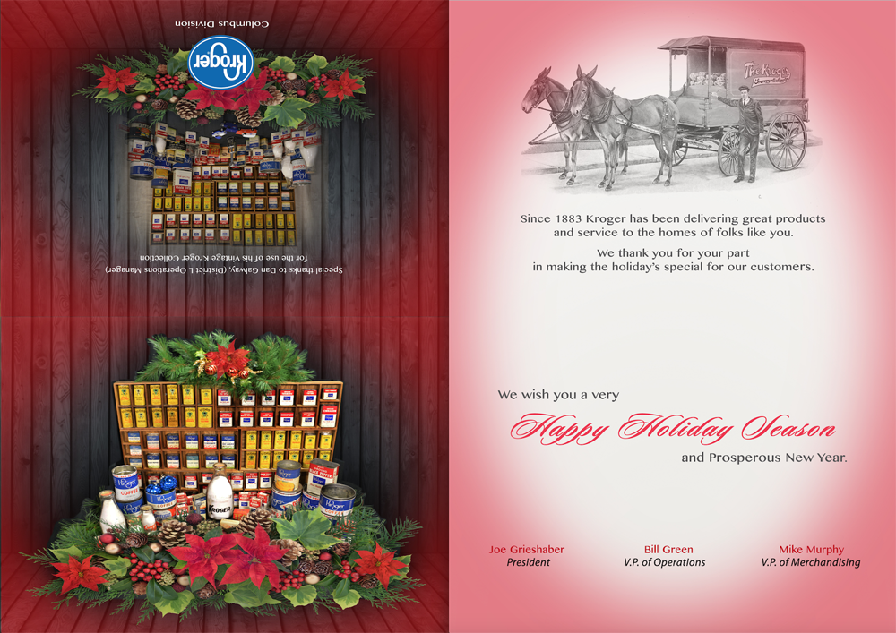 Kroger 2016 holiday card interior