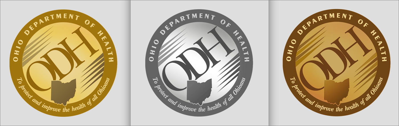 Ohio Department of Health Tradeshow Medals
