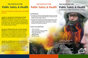 Columbus State — Public Safety Brochure by Giselle White