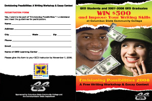 Columbus State — Writing Workshop Program by Giselle White