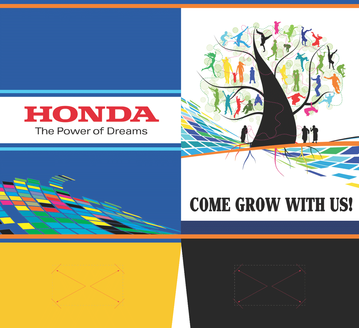 Honda Hispanic Conference takeaway folder