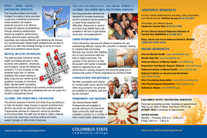 Columbus State — Counseling Services Brochure by Giselle White