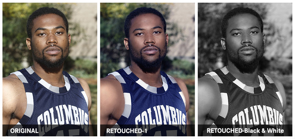 CSCC Student – Basketball Player photo retouching example 1 — Webphotographix