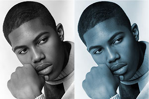 JERIEL - Student Model photo retouching study