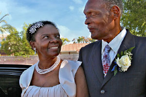 WEDDED BLISS – Sweet 75... Love at last! photo retouching study