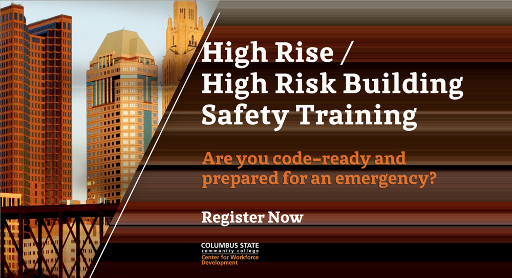 Columbus State CWD High-Rise Building Safety Postcard Front