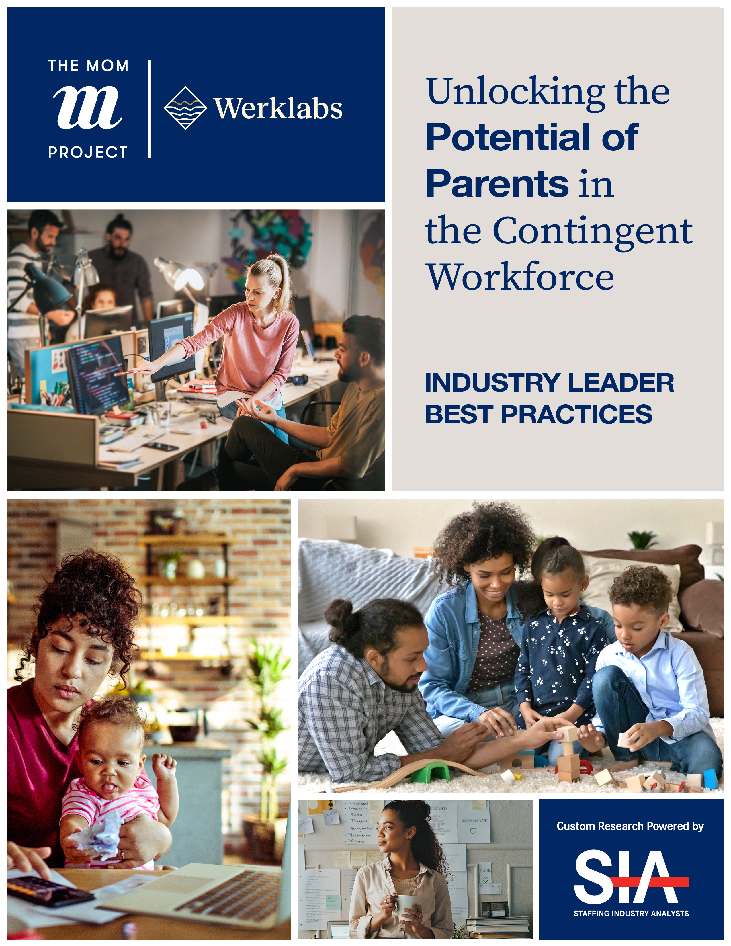 The Mom Project research report cover
