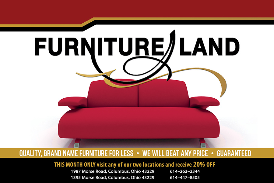 Furniture Land Retail Postcard