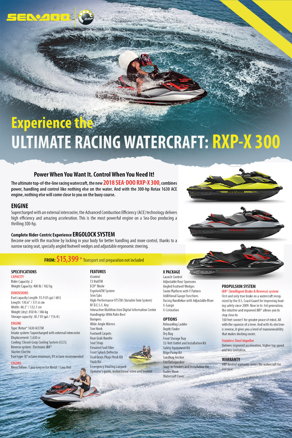 Sea-Doo Retail Ad Concept