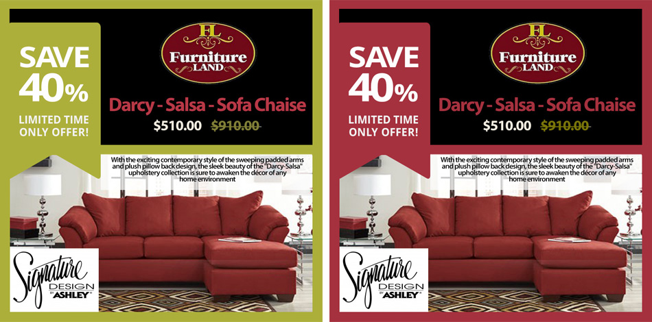 Furniture Land Retail Ad