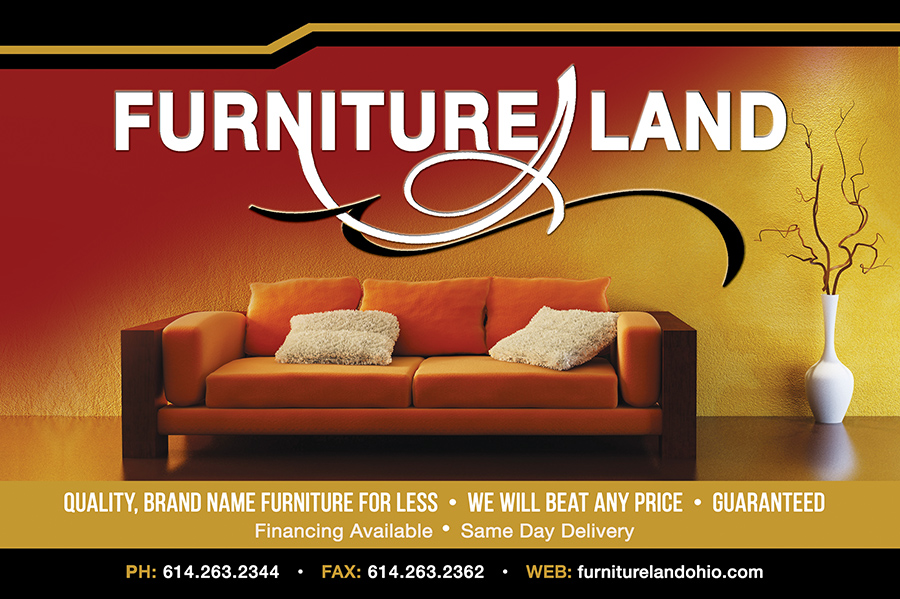 Furniture Land Retail Postcard