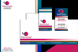 Resolve to Evolve stationery and corporate identity design by Giselle White